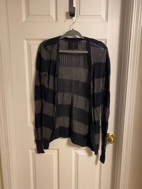 AllSaints Striped Knit Cardigan - Mens XSmall